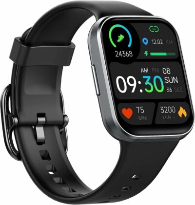 SmartWatch for Men and Women, Fitness Tracker Heart Rate/Sleep Monitor, Fitness Watch Step/Calorie Counter, 25 Sport Modes IP68 Waterproof Activity Trackers, Smartwatch for Android Ios