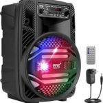 Portable Bluetooth PA Speaker - 300W Rechargeable Outdoor Bluetooth Speaker Portable PA System