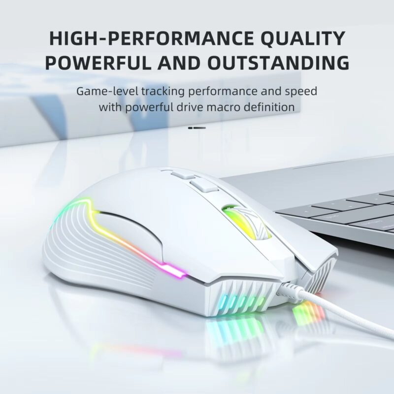 Best Gaming Headset Esports Package New FULL RGB Light Design Headphones with Mic Headphone for PC Gamer
